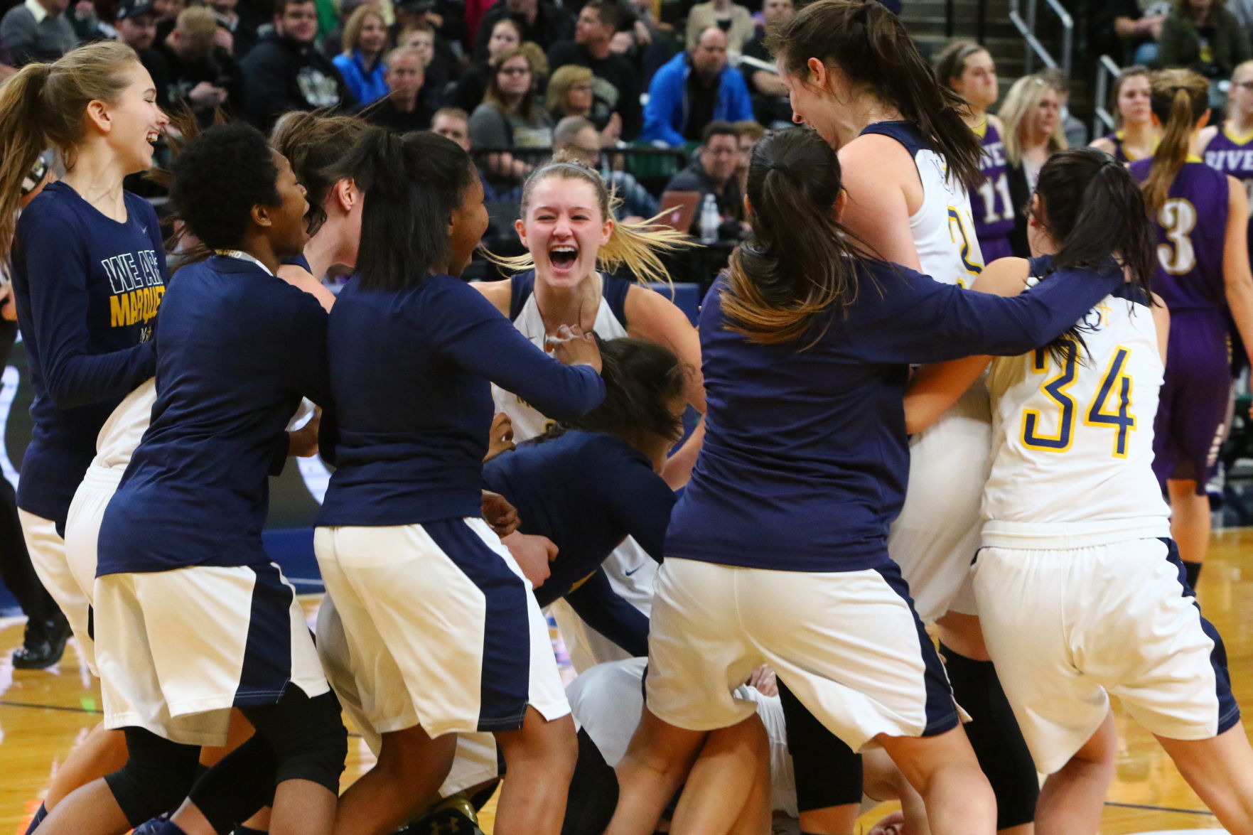 Girls Basketball State Finals: Marquette Catholic vs. Vincennes Rivet